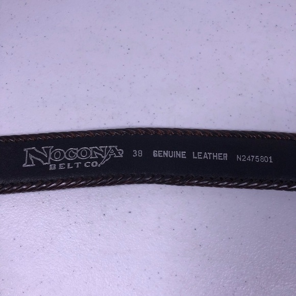 Nocona Belt Co Leather Belt - Picture 4 of 6